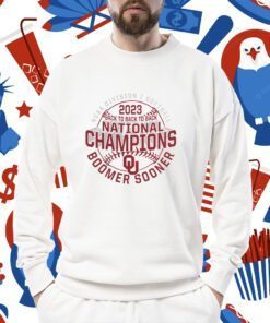 Oklahoma Sooners Three Peat Softball College World Series Champions 2023 Shirts