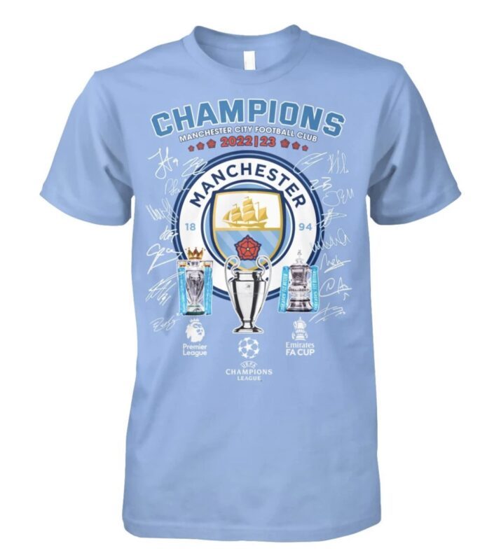 Manchester City FC ChampionsMan City Shirt