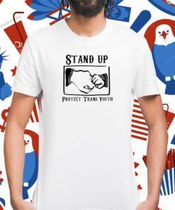 Stand Up Protect Trans Youth Tee Shirt