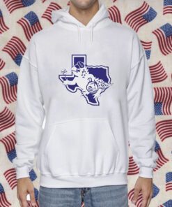 Texas Shaped Tcu Logo T-Shirt