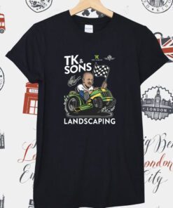 Tony Kanaan Tk & Sons Landscaping Tee Shirt