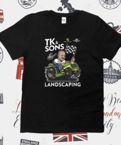 Tony Kanaan Tk & Sons Landscaping Tee Shirt