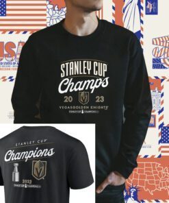 Sale Stanley Cup Champions Vegas Golden Knights Logo TShirt