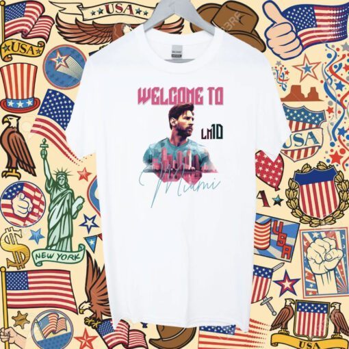 Welcome to Inter Miami Lionel Messi GOAT Shirts