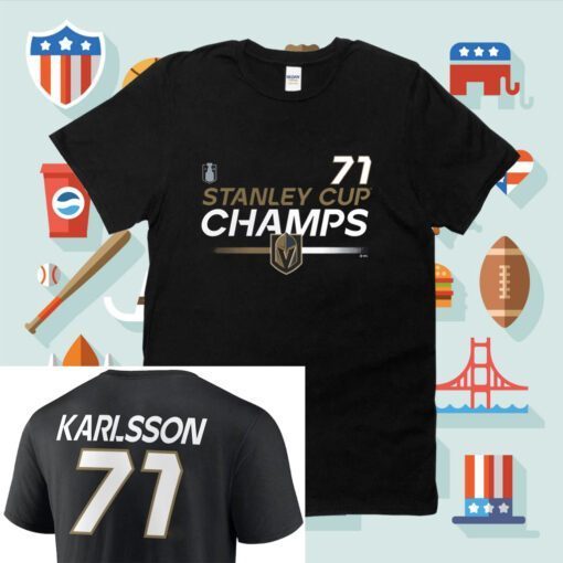 William Karlsson Vegas Golden Knights Stanley Cup Champions 2023 Shirts