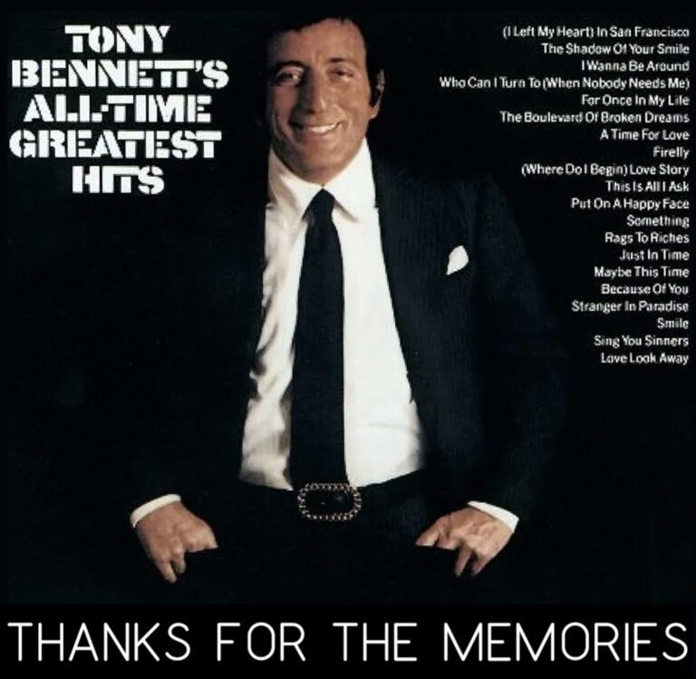 Tony Bennett Thanks for The Memories