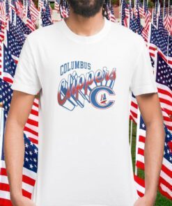 MILB x Columbus Clippers Where I’m From Ash Retro 3 D Logo Classic Shirt