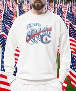 MILB x Columbus Clippers Where I’m From Ash Retro 3 D Logo Classic Shirt