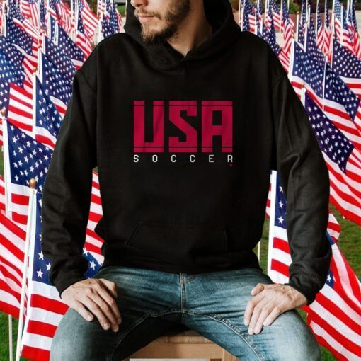 USA SOCCER TEXT GIFT SHIRT