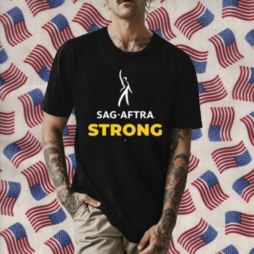 2023 Sag Aftra Strong Tee Shirt