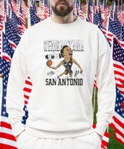 San Antonio Spurs Victor Wembanyama Signature Tee Shirt