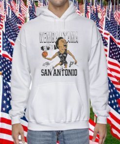 San Antonio Spurs Victor Wembanyama Signature Tee Shirt