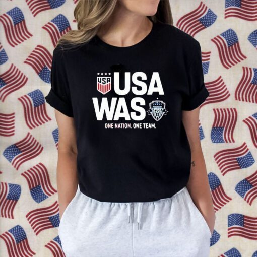 Usa Was One Nation One Team Tee Shirt