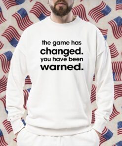 J. Cole The Game Has Changed You Have Been Warned Tee Shirt