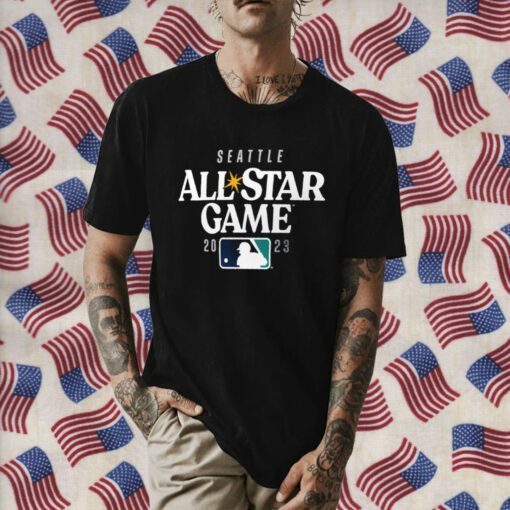 Men’s Seattle 2023 MLB All Star Game Essential Tee Shirt