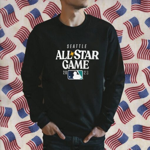 Men’s Seattle 2023 MLB All Star Game Essential Tee Shirt