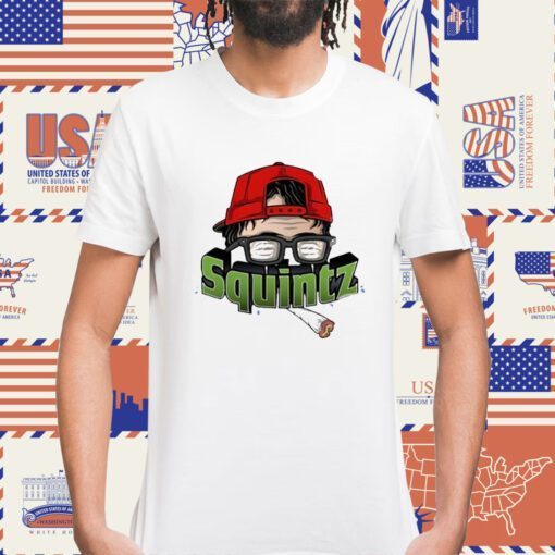 Squintz Smoking Gift TShirt