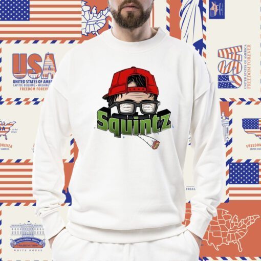 Squintz Smoking Gift TShirt