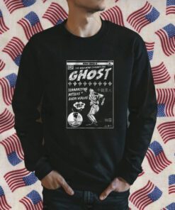 THE MAN WHO THROWS THE GHOST TEE SHIRT