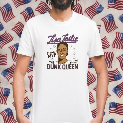 La Sparks Lisa Leslie Mvp The Dunk Queen 2023 Shirt