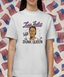 La Sparks Lisa Leslie Mvp The Dunk Queen 2023 Shirt