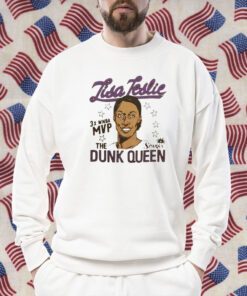 La Sparks Lisa Leslie Mvp The Dunk Queen 2023 Shirt