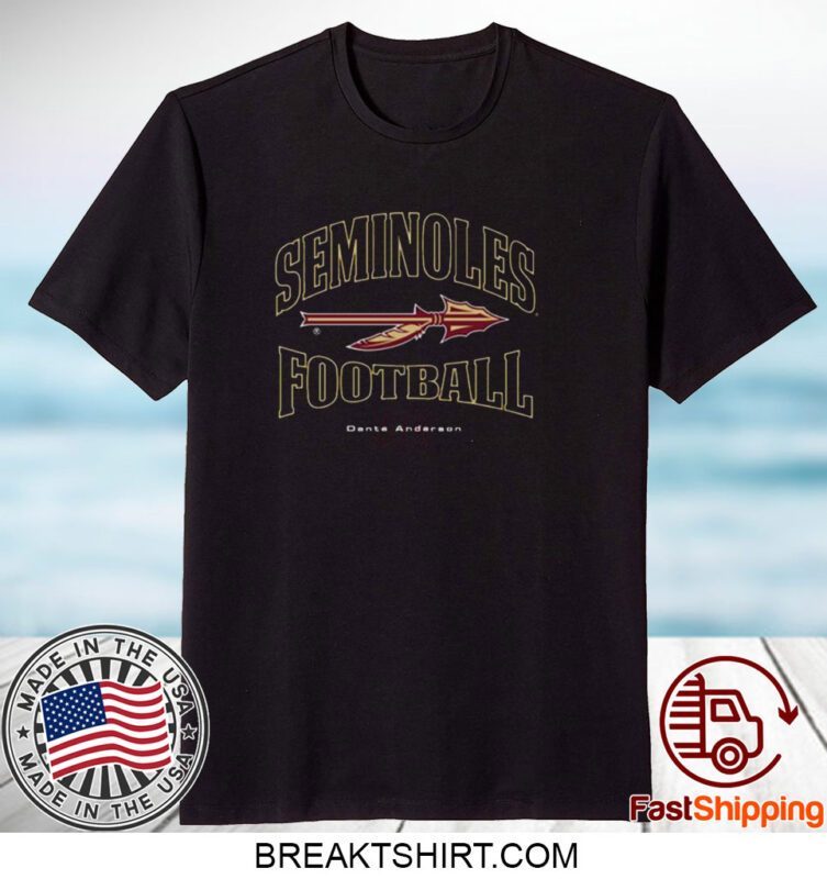 Florida State Seminoles Dante Anderson 2023 NCAA Football Official Shirt