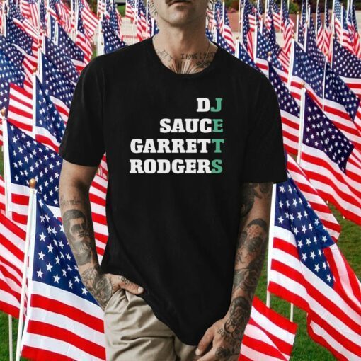 Dj Sauce Garrett Rodgers Jets 2023 Shirt