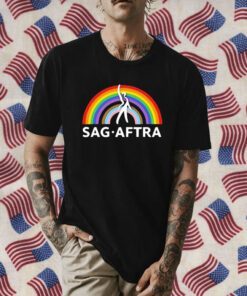 SAG AFTRA SUPPORTS WGA SHIRT