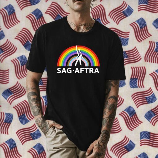 SAG AFTRA SUPPORTS WGA SHIRT