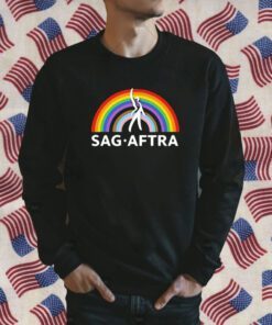 SAG AFTRA SUPPORTS WGA SHIRT