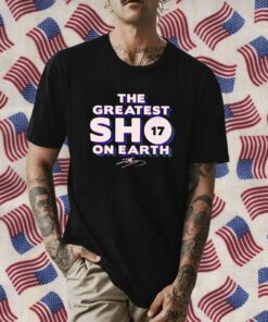 Shohei Ohtani The Greatest Sho On Earth Signature Tee Shirt