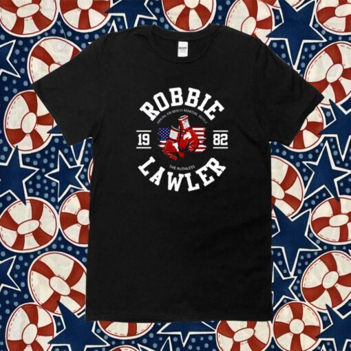 Robbie Lawler Boxing Gloves Logo Retro TShirt