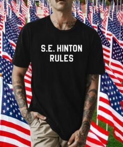 S.E. Hinton Rules The Outsiders House Museum Tulsa Oklahoma Gift Shirts