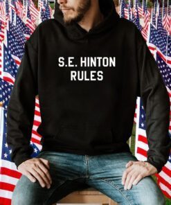 S.E. Hinton Rules The Outsiders House Museum Tulsa Oklahoma Gift Shirts