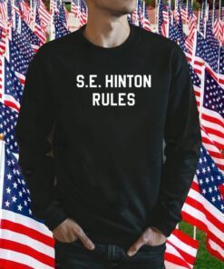 S.E. Hinton Rules The Outsiders House Museum Tulsa Oklahoma Gift Shirts