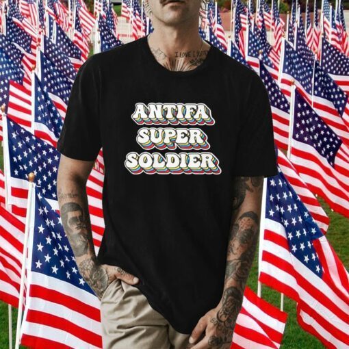 Antifa Super Soldier Tee Shirt