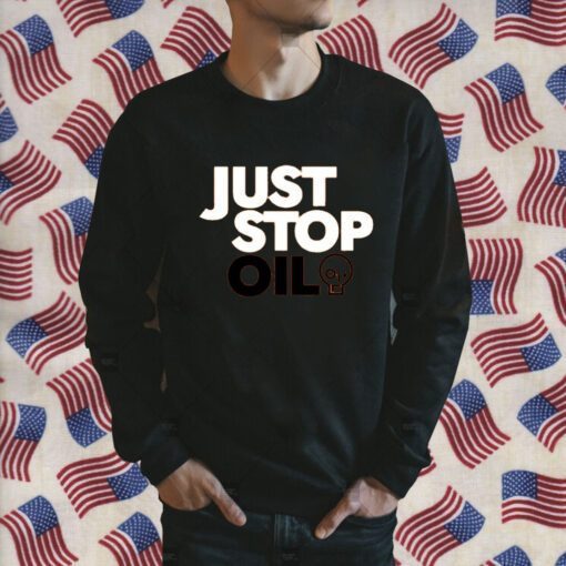 Just Stop Oil Retro T-Shirt