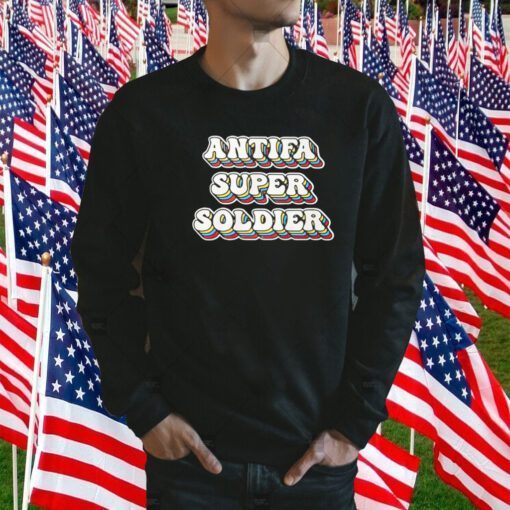 Antifa Super Soldier Tee Shirt