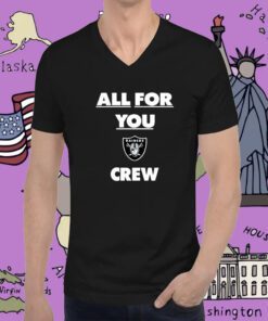 Las Vegas Raiders All For You Crew T-Shirt