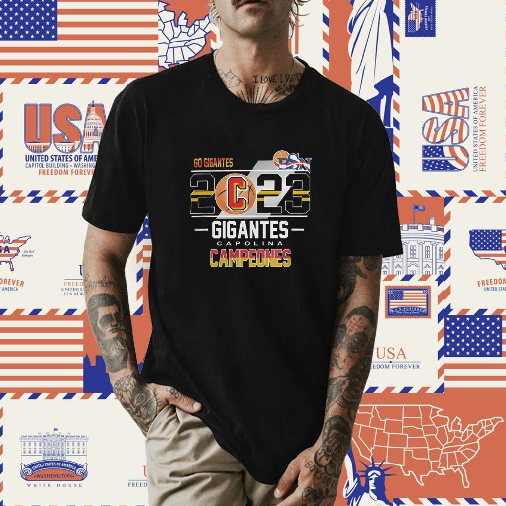 Campeones Gigantes De Carolina Bsn 2023 Shirt - Shibtee Clothing