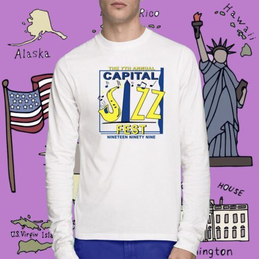 The 7th Annual Capital Jazz Fest Nineteen Ninety Nine T-Shirt