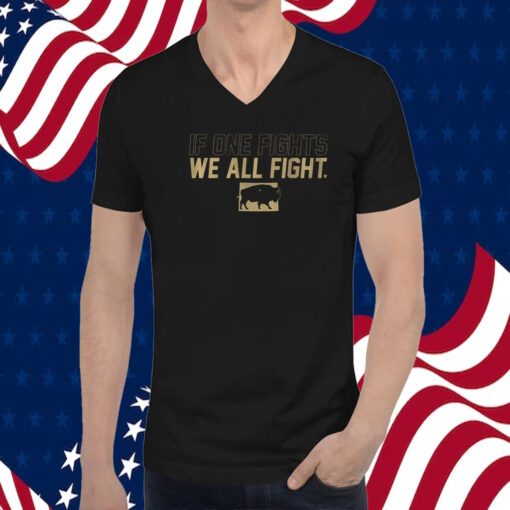 IF ONE FIGHTS WE ALL FIGHT SHIRTS