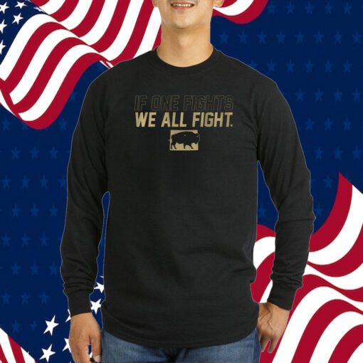 IF ONE FIGHTS WE ALL FIGHT SHIRTS