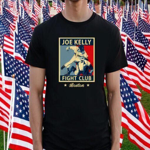 Joe Kelly Fight Club Boston Tee Shirt