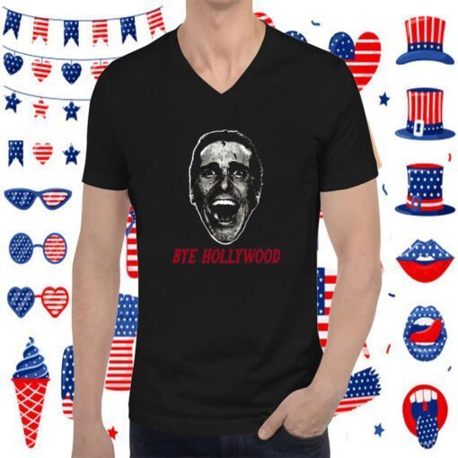 Patrick Bateman Bye Hollywood Tee Shirt