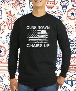 Alabama Brawl Guns Down Chairs Up Riverboat Fight T-Shirt