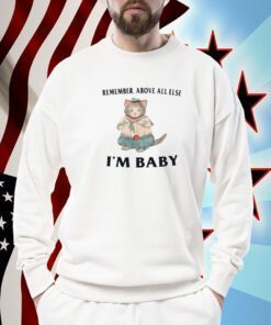 Remember Above All Else I'm Baby Tee Shirt