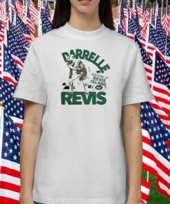 Darrelle Revis Gray New York Jets Retired Player Caricature Tri Blend 2023 Shirts