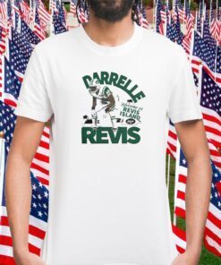 Darrelle Revis Gray New York Jets Retired Player Caricature Tri Blend 2023 Shirts